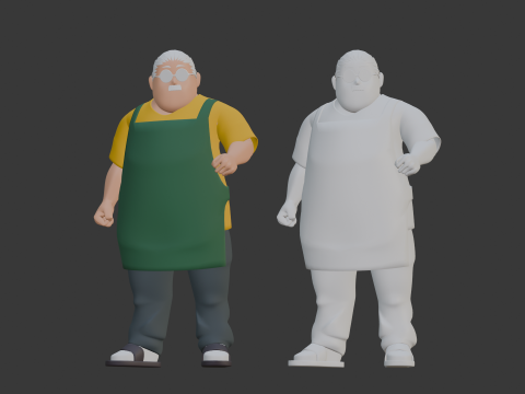 Taro Sakamoto - Sakamoto days 3D Model