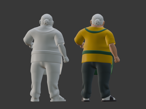 Taro Sakamoto - Sakamoto days 3D Model