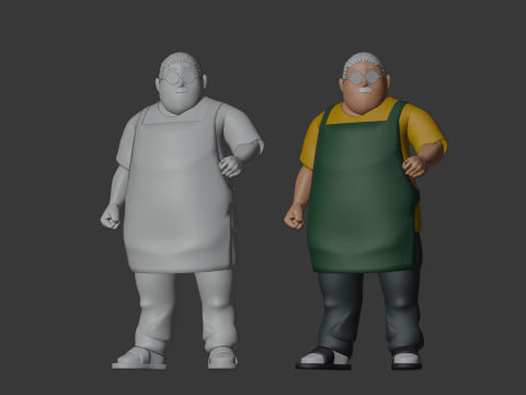 Taro Sakamoto - Sakamoto days 3D Model