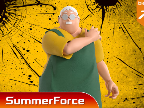 Taro Sakamoto - Sakamoto days 3D Model