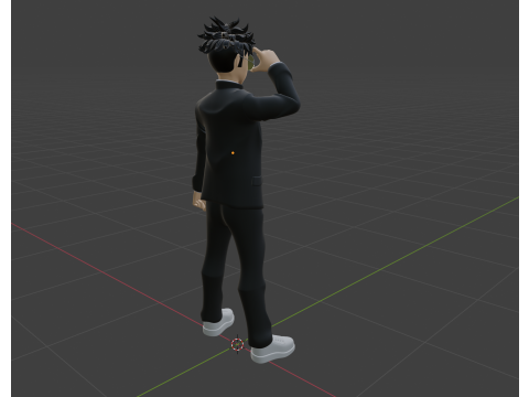 Okarun - Dandadan 3D Model