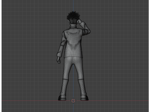 Okarun - Dandadan 3D Model