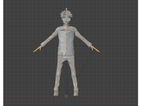 Okarun - Dandadan 3D Model