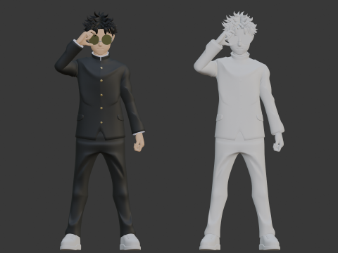 Okarun - Dandadan 3D Model