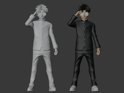 Okarun - Dandadan 3D Model