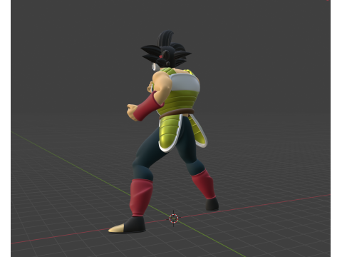 Bardock - Dragonball Z Modelo 3D