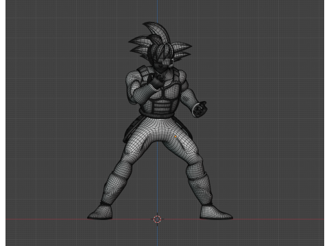 Bardock - Dragonball Z Modelo 3D