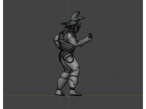Bardock - Dragonball Z Modelo 3D