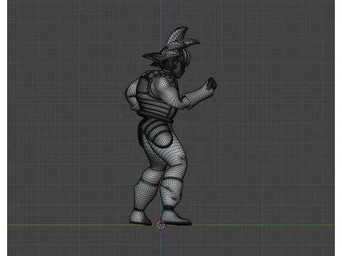 Bardock - Dragonball Z 3D Model