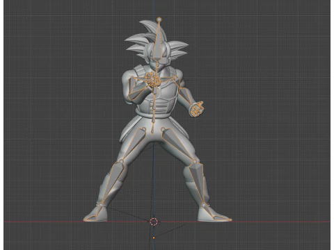 Bardock - Dragonball Z 3D Model