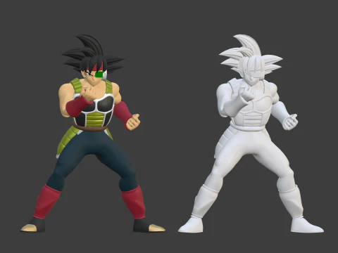 Bardock - Dragonball Z 3D Model