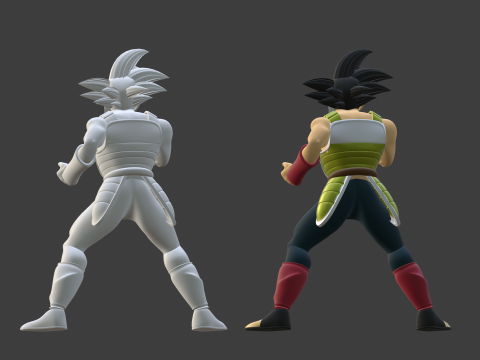 Bardock - Dragonball Z Modelo 3D