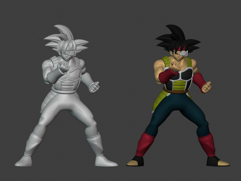 Bardock - Dragonball Z Modelo 3D
