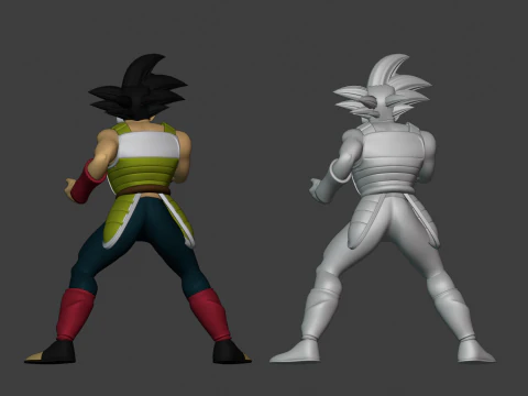 Bardock - Dragonball Z 3D Model