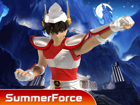 P&eacute;gase Seiya - Saint Seiya Modèle 3D
