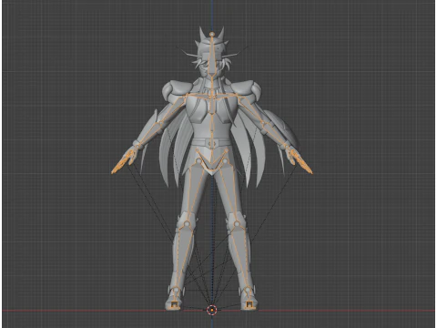 Dragon Shiryu - Saint Seiya 3D Model