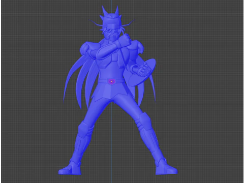 Dragon Shiryu - Saint Seiya 3D Model