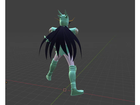 Dragon Shiryu - Saint Seiya 3D Model