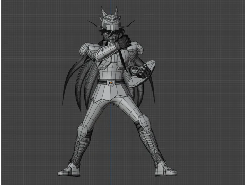 Dragon Shiryu - Saint Seiya 3D Model