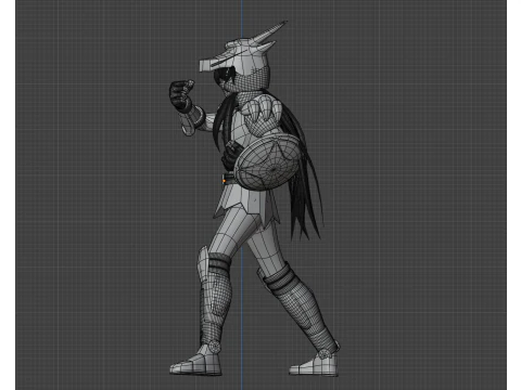 Dragon Shiryu - Saint Seiya 3D Model