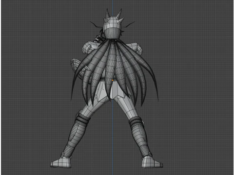 Dragon Shiryu - Saint Seiya 3D Model