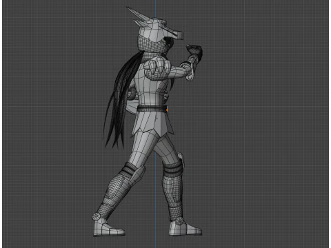 Dragon Shiryu - Saint Seiya 3D Model