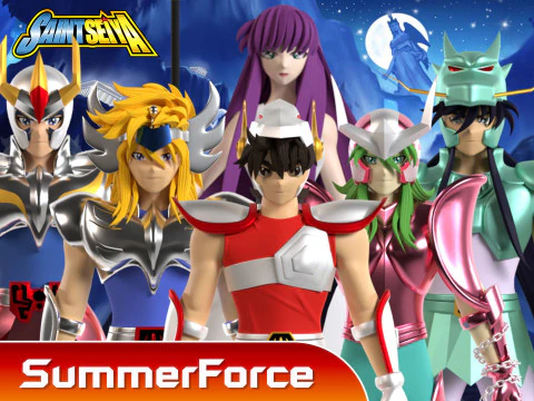 Cygnus Hyoga &ndash; Heiliger Seiya 3D Modell