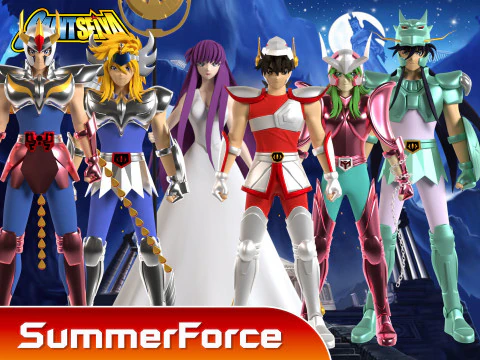 Andromeda Shun - Saint Seiya 3D Model