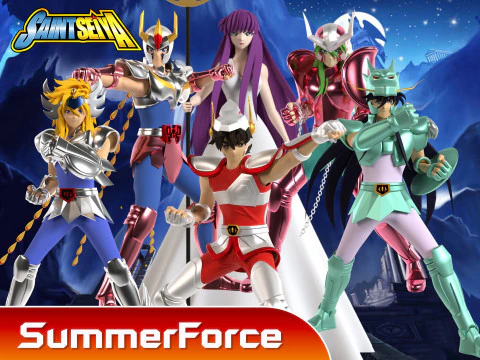 Andromeda Shun - Saint Seiya 3D Model