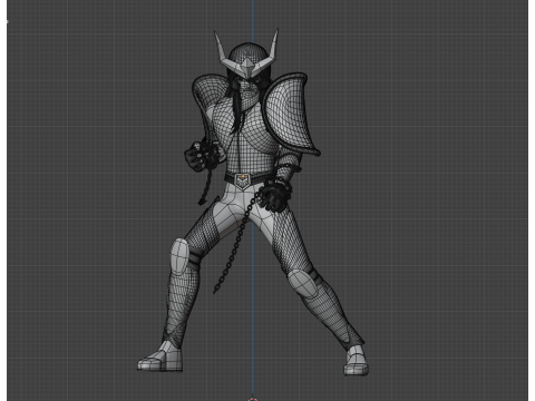 Andromeda Shun - Saint Seiya Model 3D