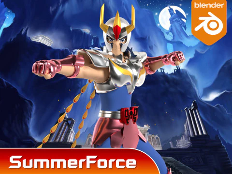 Phoenix Ikki - Saint Seiya 3D Model