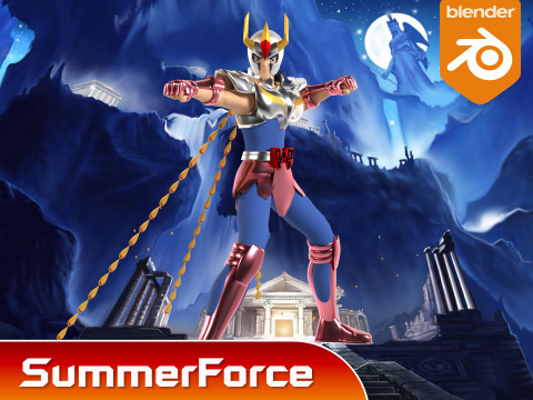 Phoenix Ikki - Saint Seiya 3D Модель