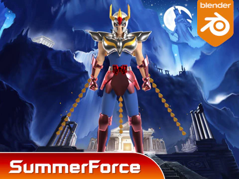 Phoenix Ikki - Saint Seiya 3D Model