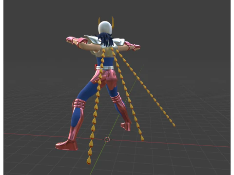 Phoenix Ikki - Saint Seiya 3D Model