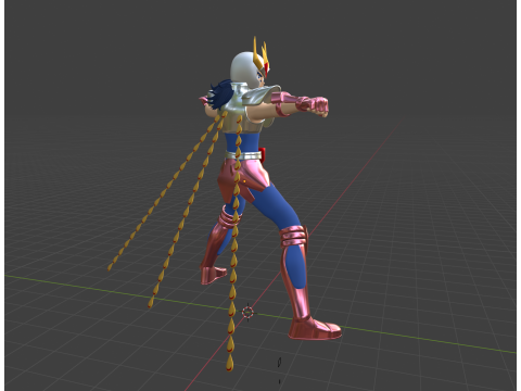 Phoenix Ikki - Saint Seiya 3D Модель