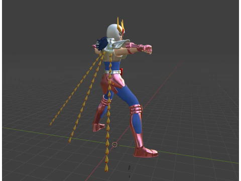 Phoenix Ikki - Saint Seiya 3D Model
