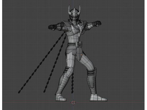 Phoenix Ikki - Saint Seiya 3D Модель