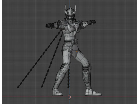 Phoenix Ikki - Saint Seiya 3D Model