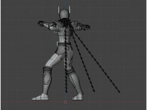 Phoenix Ikki - Saint Seiya 3D Model
