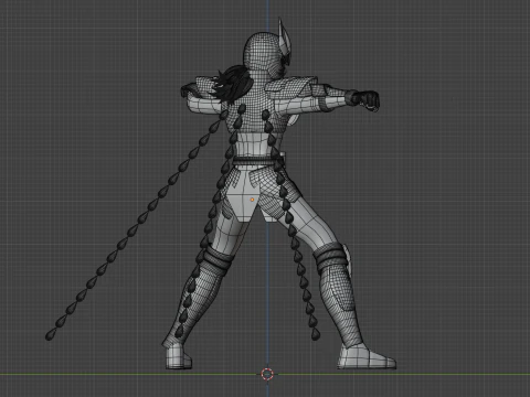 Phoenix Ikki - Saint Seiya 3D Model