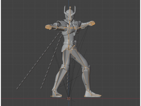 Phoenix Ikki - Saint Seiya 3D Модель