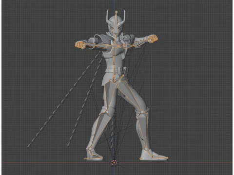 Phoenix Ikki - Saint Seiya 3D Model