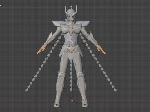 Phoenix Ikki - Saint Seiya 3D Модель