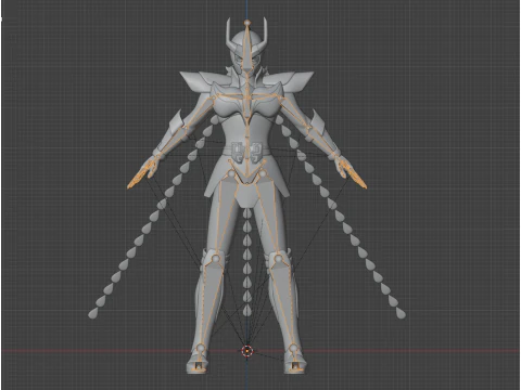 Phoenix Ikki - Saint Seiya 3D Model