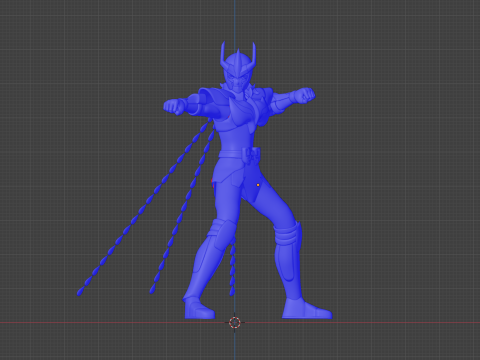 Phoenix Ikki - Saint Seiya 3D Модель