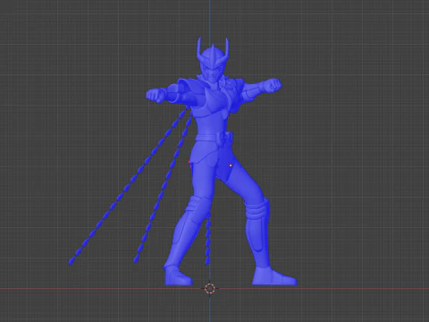 Phoenix Ikki - Saint Seiya 3D Model