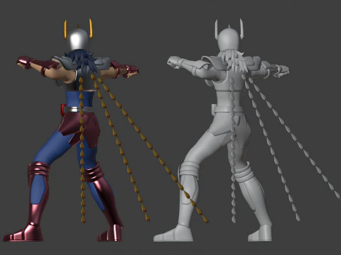 Phoenix Ikki - Saint Seiya 3D Model