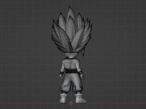 Gohan Beast SD - Dragonball Super Modèle 3D