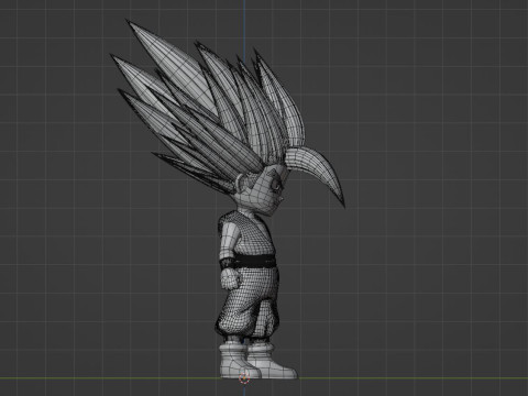Gohan Beast SD - Dragonball Super Modèle 3D