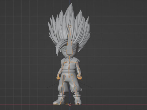 Gohan Beast SD - Dragonball Super Modèle 3D